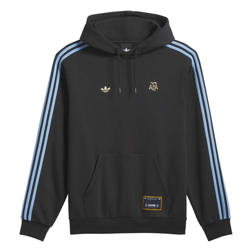 Adidas Argentina X Thrasher Hoodie Black [Size: Mens Medium] [Colour: Black]