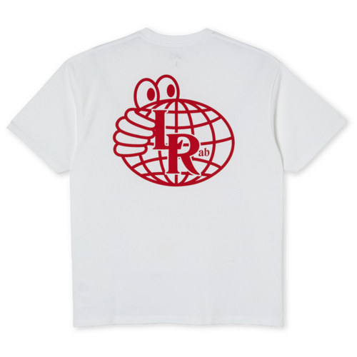 Last Resort AB Tee LRAB Atlas White/Red [Size: Mens Medium]