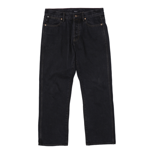 RVCA Pants New Dawn Denim Vintage Black [Size: 34 inch Waist]