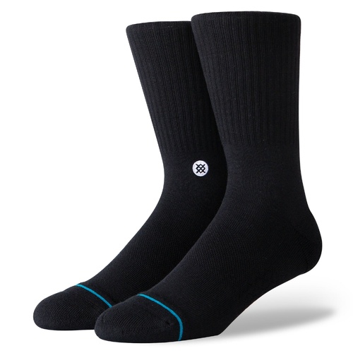 Stance Socks Icon Crew Black/White US 9-12