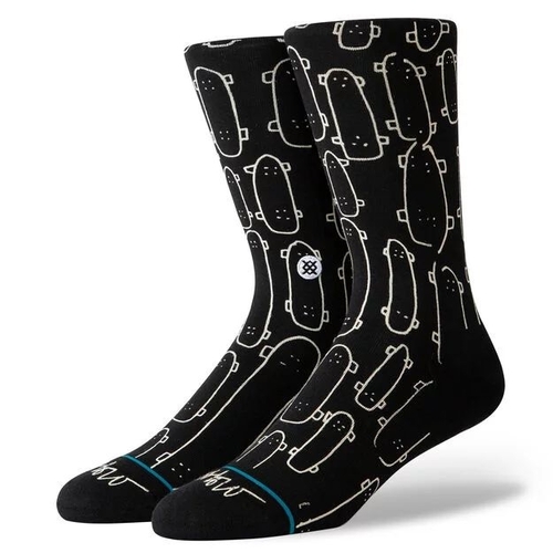 Stance Socks Oblow Quiver Black US 9-12