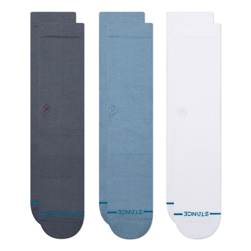 Stance Socks Icon 3pk Crew Turbulance US 9-12