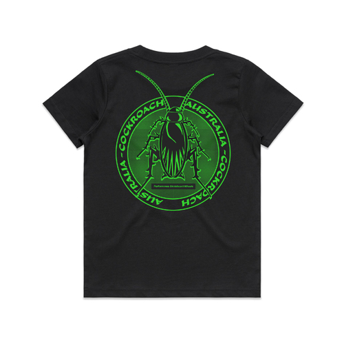 Cockroach Youth Tee Micro Pest Black [Size: Youth 4]