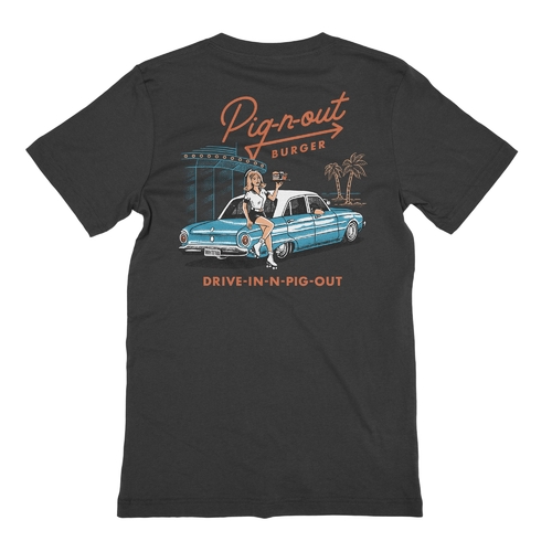 Whateverman Tee Falcon Coal [Size: Mens Small]