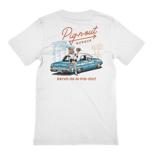 Whateverman Tee Falcon White [Size: Mens Small]