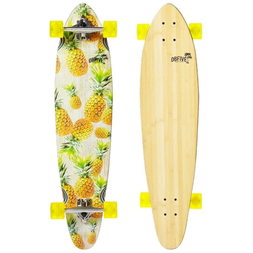 OBFIVE Complete Longboard Pineapple Vibes 38 inch