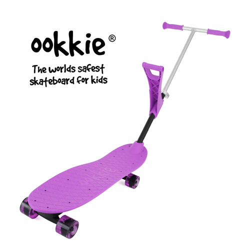 Ookkie Skateboard Trainer Purple