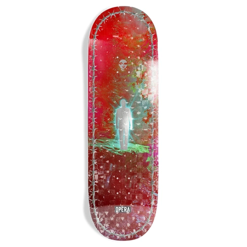 Opera Deck Radiate Red 10 Inch Width