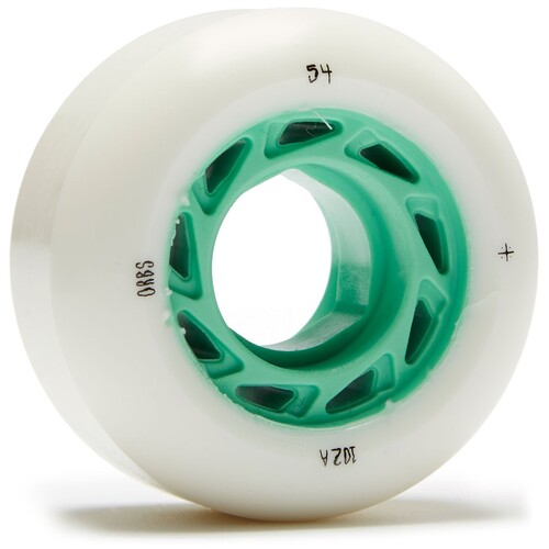 Welcome Wheels Orbs Ghost Lites White/Blue 54mm