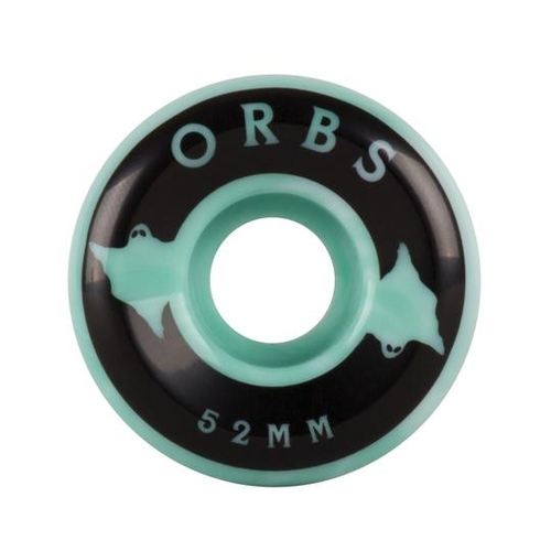 Welcome Wheels Orbs Specters Swirls Teal/White 52mm