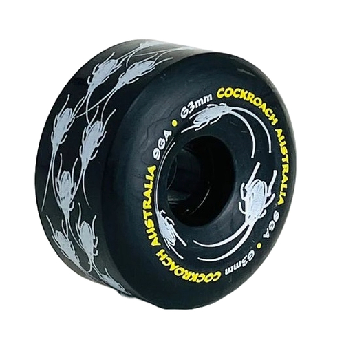 Cockroach Wheels Retro 63mm 96a Black