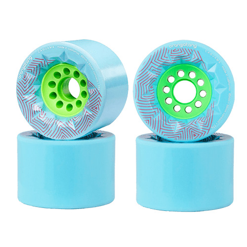 Orangatang Wheels Caguama 85mm x 77a Blue