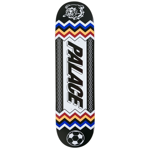 Palace Deck Team 1 Zig Zags Black 8.25 Inches