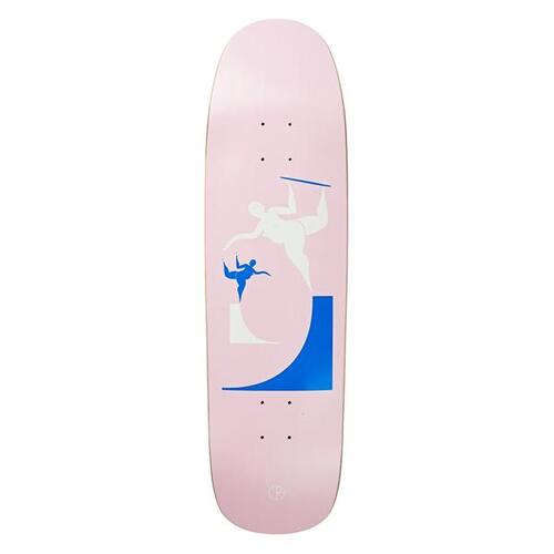 Polar Skate Co. Deck Team Backside Boneless Pink K1 8.625