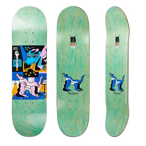 Polar Skate Co. Deck Living Room Dane Brady 8.5