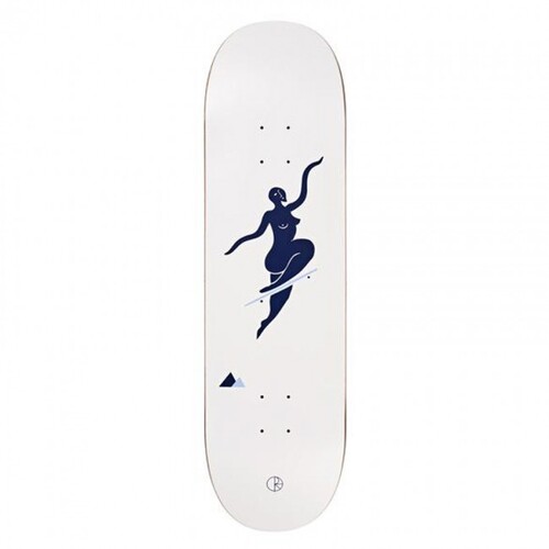Polar Skate Co. Deck No Complies Forever White 8.75