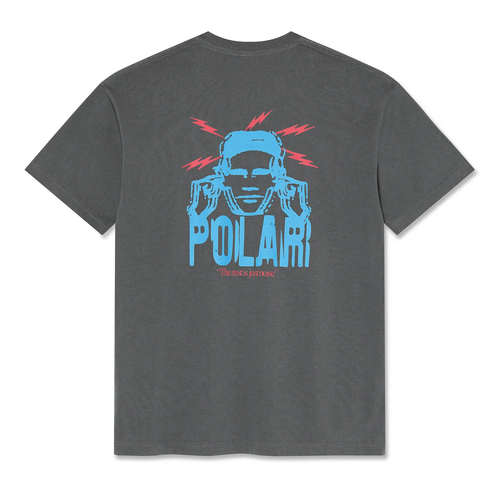 Polar Skate Co. Tee Noise Graphite [Size: Mens Medium] [Colour: Grey]