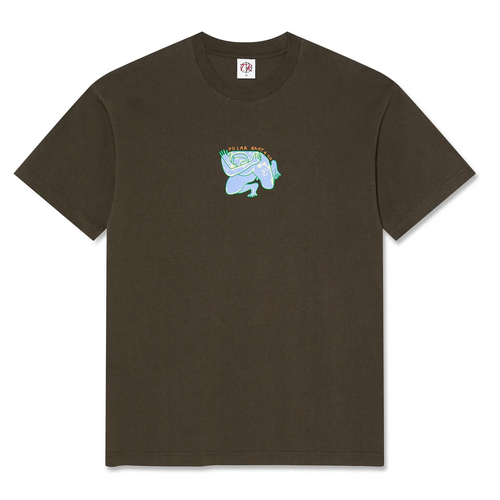 Polar Skate Co. Tee Shy Bow Brown