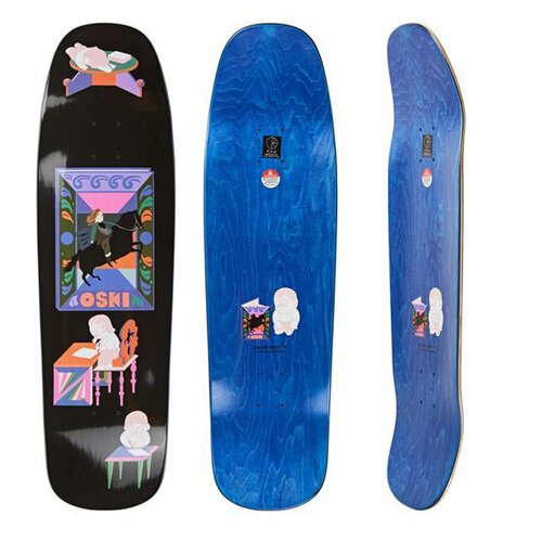 Polar Skate Co. Deck The Heros Journey Oskar Rozenberg 1992 Shape (9.25)