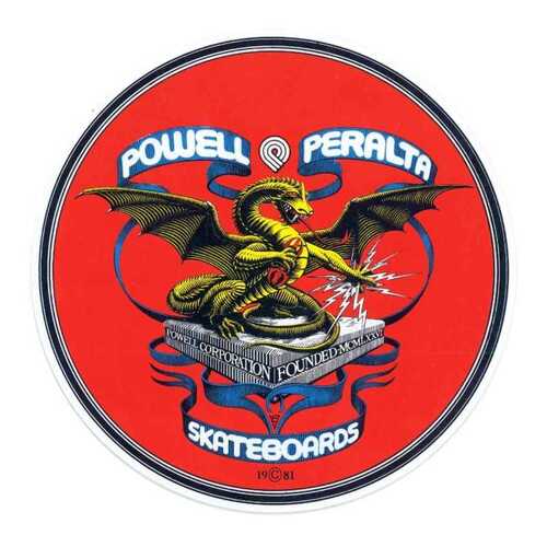 Powell Peralta Sticker Banner Dragon 10cm