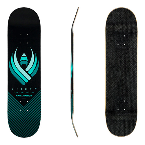 Powell Peralta Deck Flight Black Series Shape 245 8.75