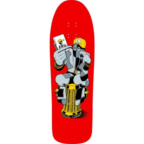 Powell Peralta Deck Ray Barbee Hydrant Red 9.7