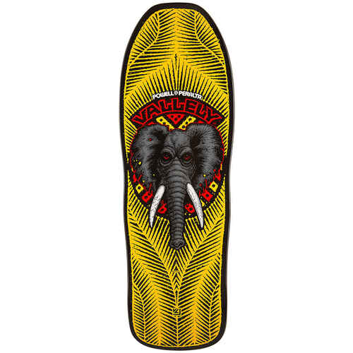 Powell Peralta Deck Vallely Elephant Yellow/Black