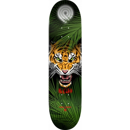Powell Peralta Deck Flight McClain Tiger Shape 243 8.25 x 31.95