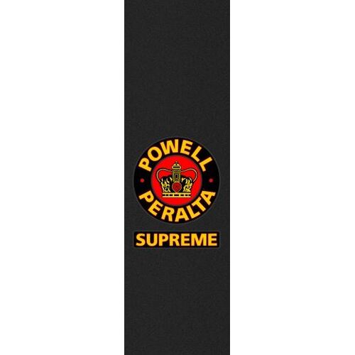 Powell Peralta Grip Tape Supreme Black 9 x 33 Inches