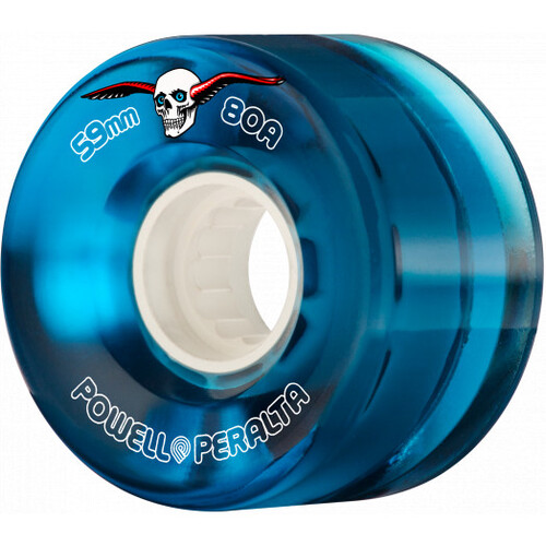 Bones Wheels ATF Clear Cruiser 59mm Blue