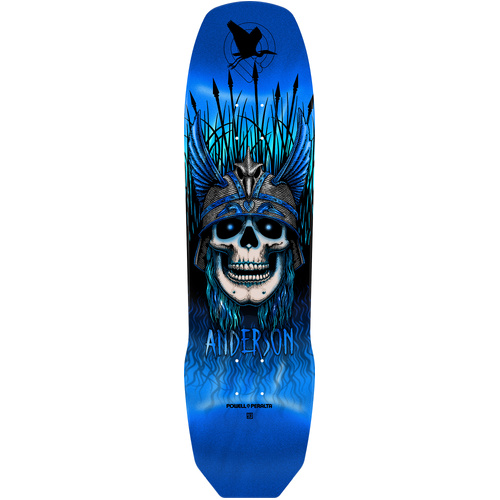 Powell Peralta Deck Andy Anderson Blue Foil 8.45 x 31.8 Inch
