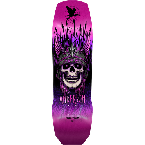 Powell Peralta Deck Anderson Heron Pink Foil 9.13 Inch Width