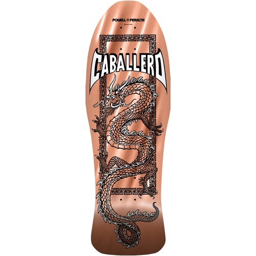 Powell Peralta Deck Caballero Chinese Dragon Copper Foil 10 x 30 Inch