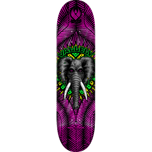 Powell Peralta Deck Flight Vallely Elephant Pink Foil 243 8.38 Inch Width