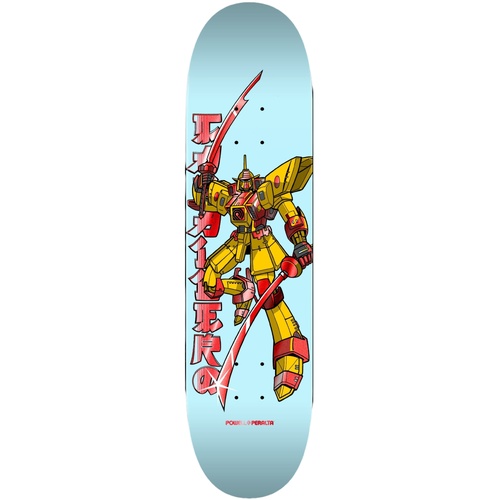 Powell Peralta Deck Cab Gundam Light Blue/Red Foil 8.5 Inch Width