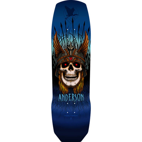 Powell Peralta Deck Heron Skull Andy Anderson 9.13 x 32.8 Inch