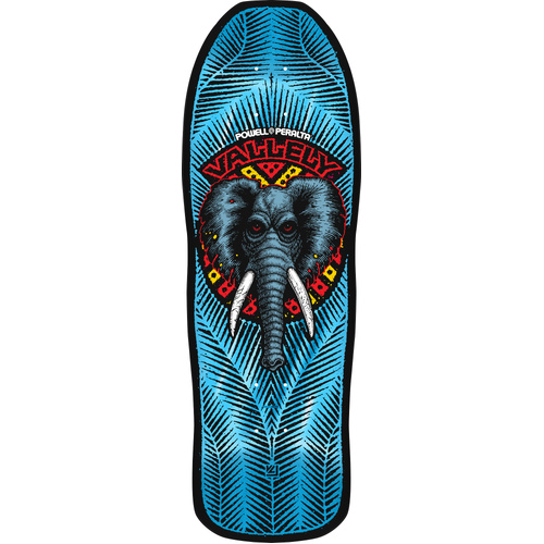 Powell Peralta Deck Vallely Elephant Blue Foil 10 x 30.25 Inch