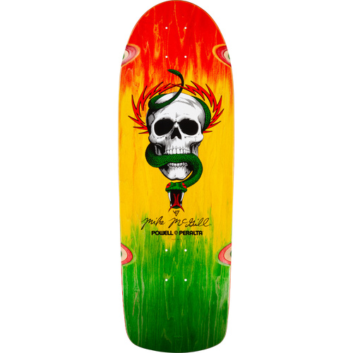 Powell Peralta Deck OG McGill Rasta Fade 10 x 30.125 Inch