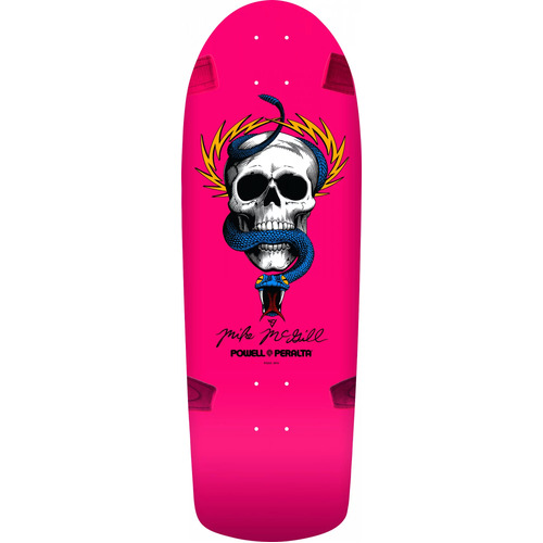 Powell Peralta Deck Skull & Snake OG Mcgill Hot Pink 10.0 Inch Width