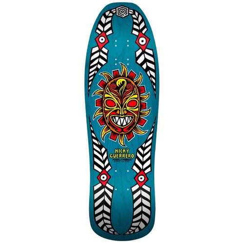 Powell Peralta Re-Issue Deck Nicky Guerrero Mask Blue 10 x 31.75