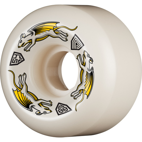 Powell Peralta Wheels Dragon Formula Nano Rat 88a 54mm x 34mm