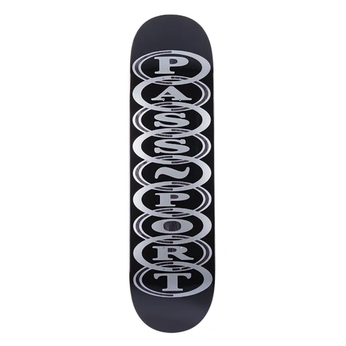 Passport Deck Hoops Black 8.5 Inch Width