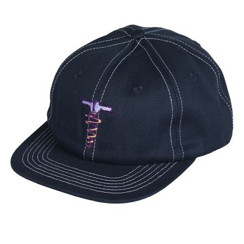 Passport Hat Corkscrew 5 Panel Navy