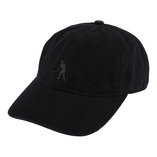 Passport Hat Solid Canvas Leagues Cap R48 Black