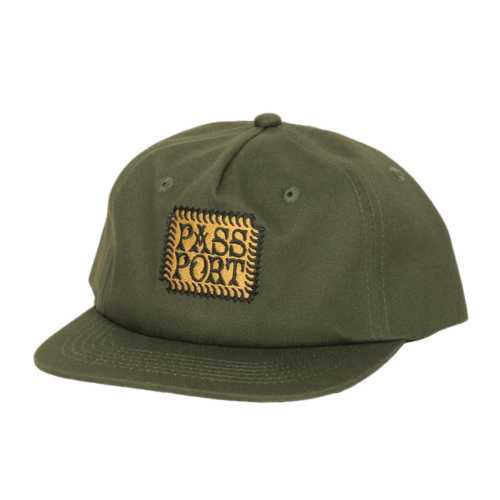 Passport Hat Tooth And Nail 5 Panel Green