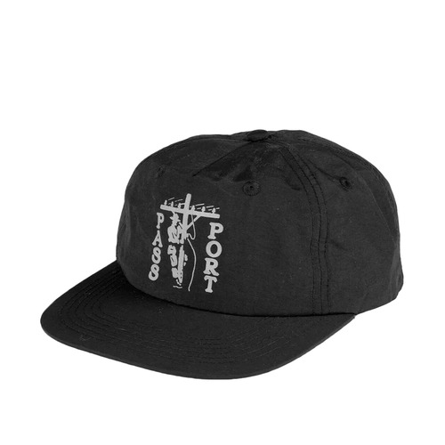 Passport Hat Workers Cap Line-Worx RPET Black