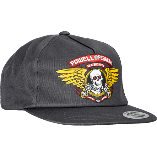 Powell Peralta Hat Winged Ripper Charcoal