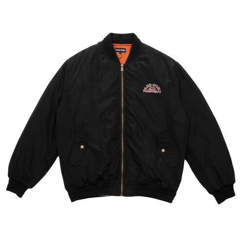 Passport Jacket Crystal Freight Embroidery Black [Size: Mens Large]