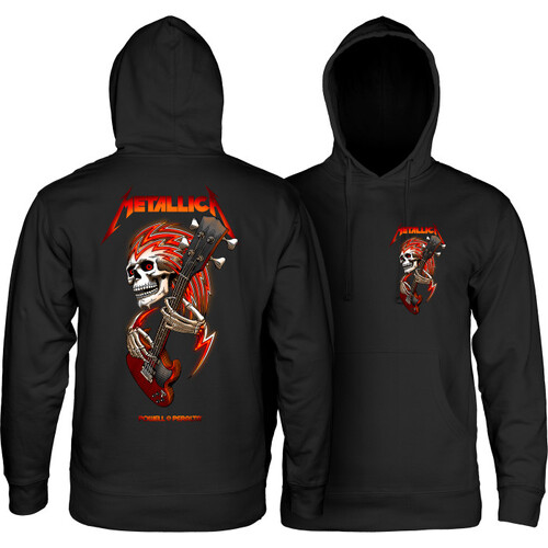 Powell Peralta Jumper Metallica Collab Hoody Black [Size: Mens Medium]