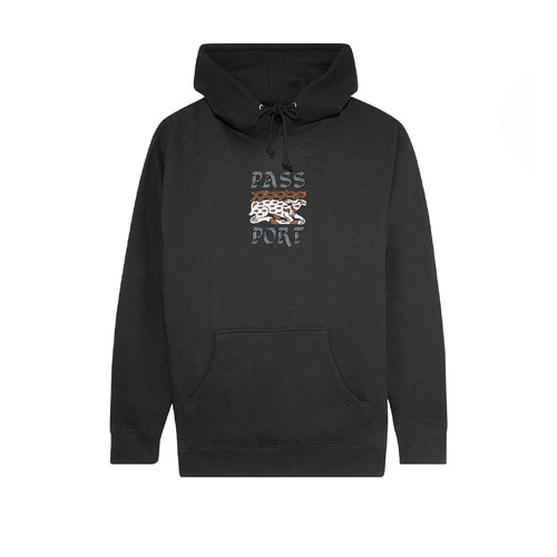 Passport Jumper Antler Hood Pullover Black [Size: Mens Small]